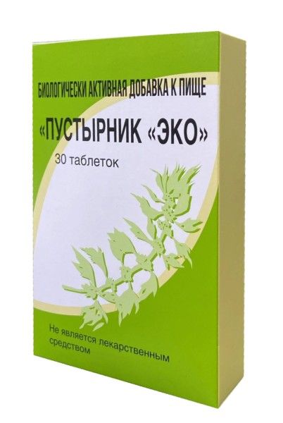 Изображение товара Пустырник ЭКО Экотекс 30 таблеток Пустырник ЭКО Экотекс 30 таблеток фотография