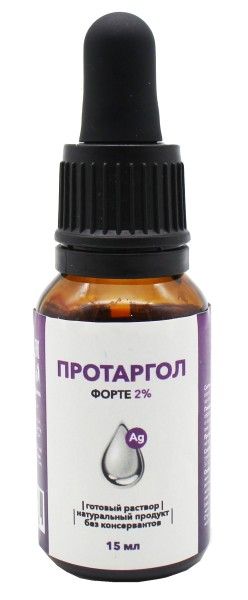 Изображение товара Протаргол форте 2% 15мл Протаргол форте 2% 15мл фотография
