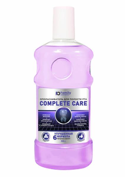 Ополаскиватель для рта Complete Care Фэмили Косметик 500мл фотография
