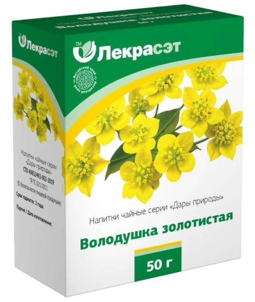Володушка золотистая,трава (измельченной) фотография