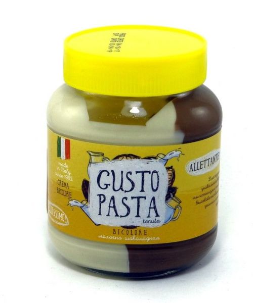 Паста молочно-шоколадная gusto pasta 350 г. фотография