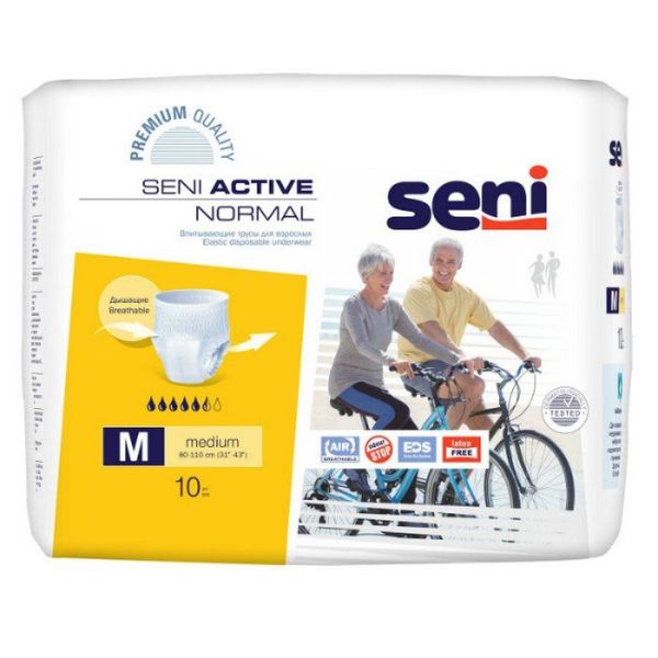 Изображение товара Трусики Сени Сан Active Normal Medium впитывающие №10 Трусики Сени Сан Active Normal Medium впитывающие №10 фотография